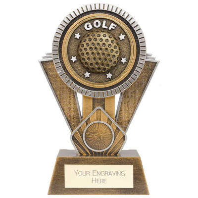Large Apex Ikon Golf Tournament Trophy
