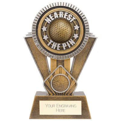 Large Apex Ikon Golf Nearest the Pin Trophy