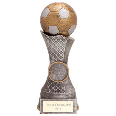 Quest Gold & Silver Football Award
Football Club Trophy With Custom Club Logo & Free Engraving