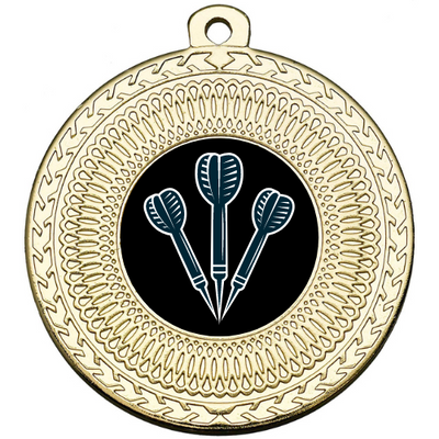 Premium Darts Medal 50mm With Free Engraving