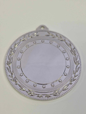 XL Premium King Size Medals 87mm Silver