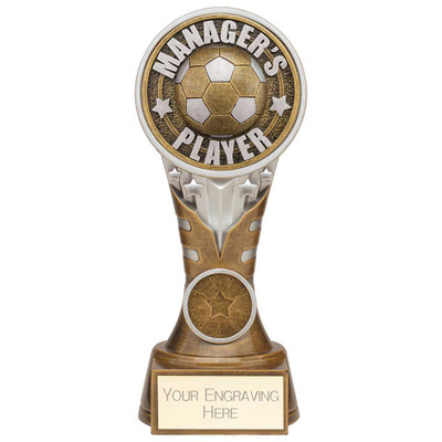 Manager's Player Award Football Club End of Season Trophy