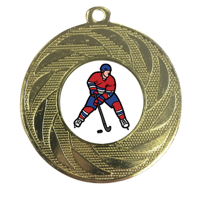 Ice Hockey Award Personalised Engraving Available in Gold, Silver & Bronze