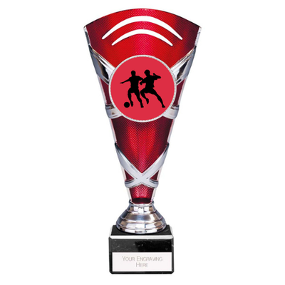 Football X Factors Multisport Cup Red & Silver Award