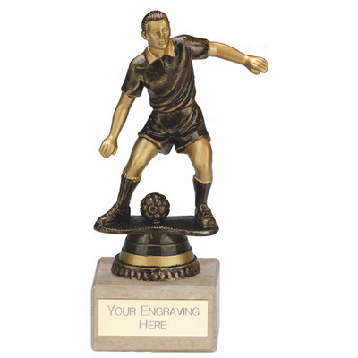 Bronze Cyclone Football Player Award With Personalised Engraving