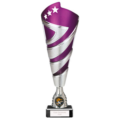 Purple Hurricane Altitude Award Custom Logo Free Engraving