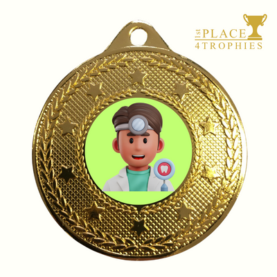 Male Dentist Medal Dentistry Conference Reunion Children's Award
