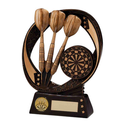 Typhoon Darts Award 130mm Free Engraving & Custom Club Logo