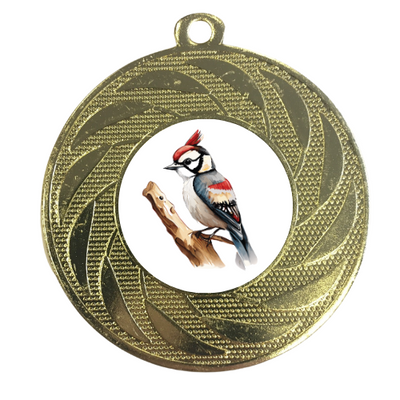  Woodpecker Medal 50mm Birdwatching Nature Twitching