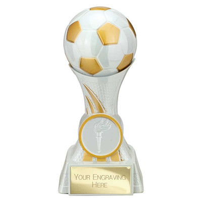 Attack Strike Football Award White Small