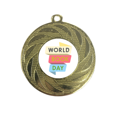 World Book Day Medal Reading Phonics Fancy Dress Prize 