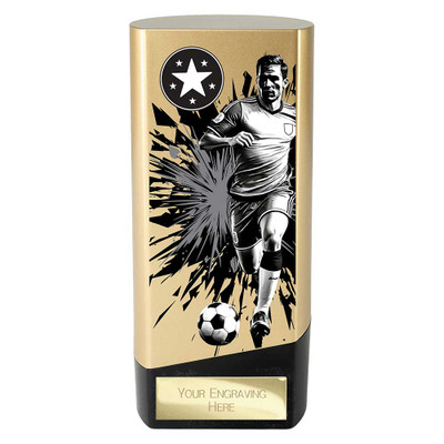 Prime Gold Football Tower Award 160mm
