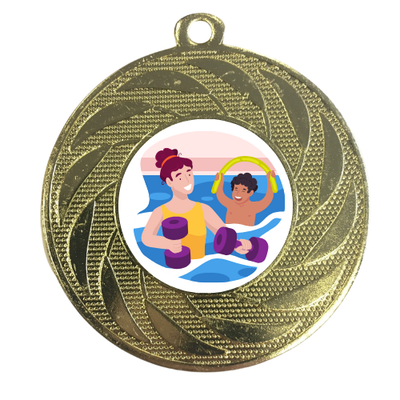 Water Aerobics Medal Award Class Aqua Aerobics 