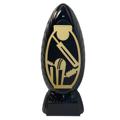Cricket Black & Gold Dominator Award Free Personalised Engraving