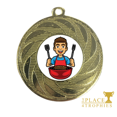 Barbecue Medal Award Free Personalised Engraving