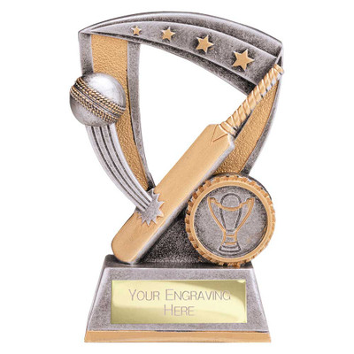 Optimum Cricket Bat & Ball Award With Free Personalised Engraving