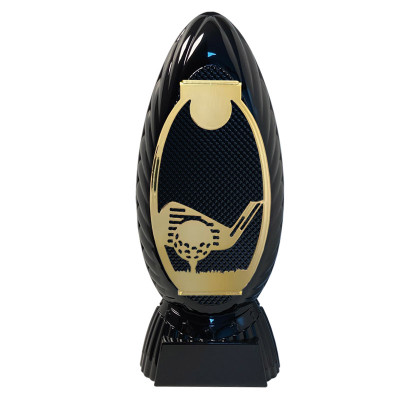 Golf Black & Gold Dominator Award Free Personalised Engraving 