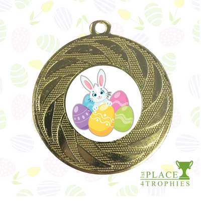 100 x Easter Medals from 1stPlace 4 Trophies INCLUDING FREE RIBBON
