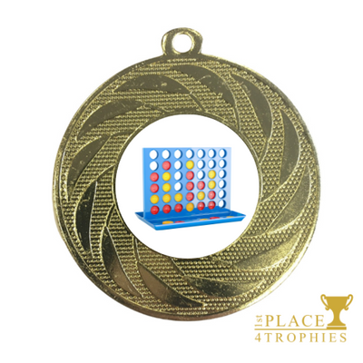 Connect 4 Medal Award Games Night School Club Prize 