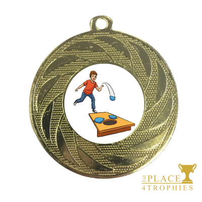 Cornhole Medal Award Game Prize Sack Toss Bags Beanbag Lawn Game