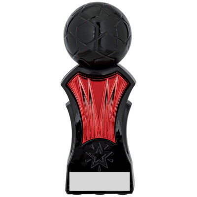 Football Trophy Strike Force Black & Red Award 