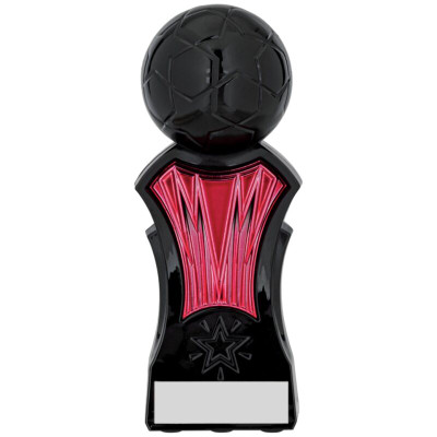 Football Trophy Strike Force Black & Pink Award 