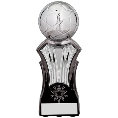 Football Trophy Strike Force Silver Award 