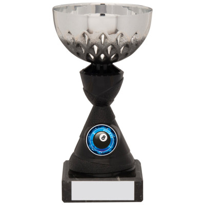 Barkley Silver & Black Cup Award Personalised Engraving & Club Logo