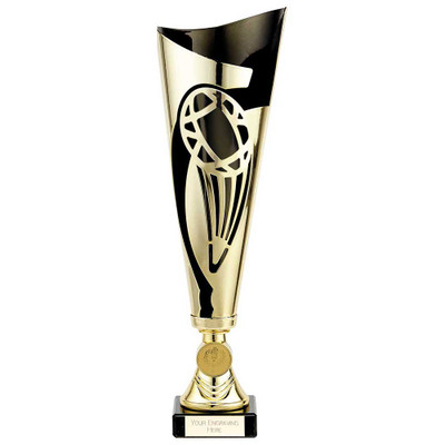 Champions Rugby Cup Gold & Black Laser Cup