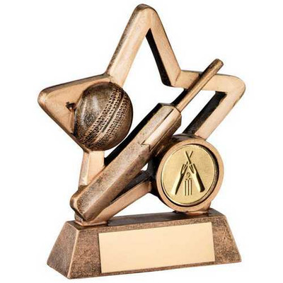 Star Cricket Award 3.75" Ladies Cricket Club Junior Team County Match Winners