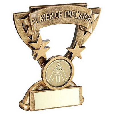 Cricket Player of the Match Award 3.75"