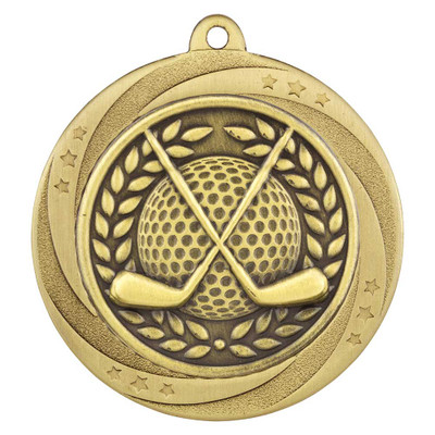 Golf Medal 60mm Superstar Award