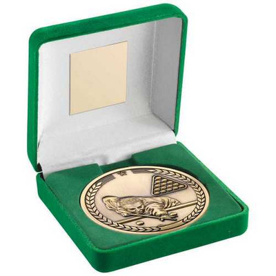 Boxed Snooker/Pool Medallion 70mm 