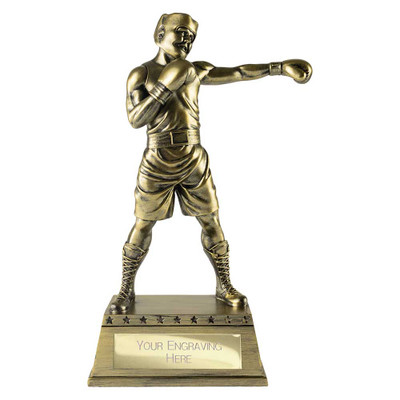 The Classic Boxing Award Male Figure Trophy