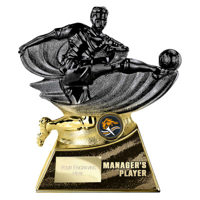 Manager's Player Award Football Trophy Personalised Engraving