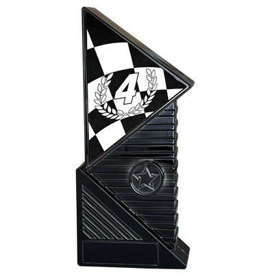 4th Place Racing Trophy Infinium 8.5" Award