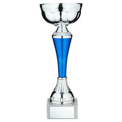 Silver & Blue Snakeskin Cup Award