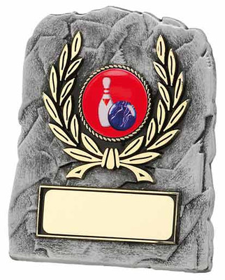 Stone effect laurel economy plaque award for any sport or activity