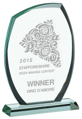 Plaque Award - personalised award from 1st Place 4 Trophies