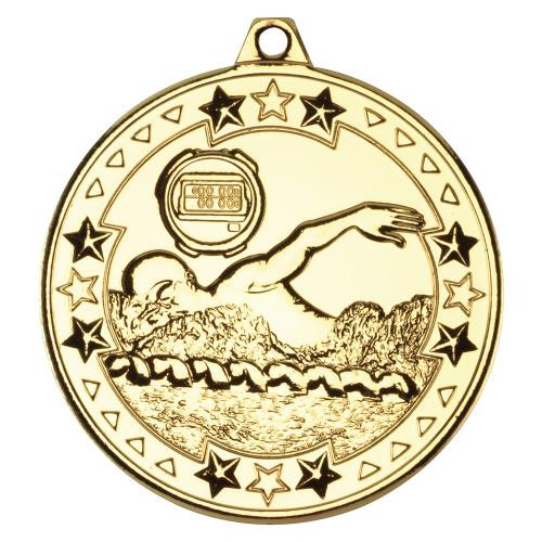 Gold Swimming Medal