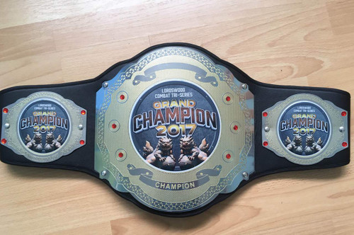 Championship Title Belt (logos for illustration purposes only)