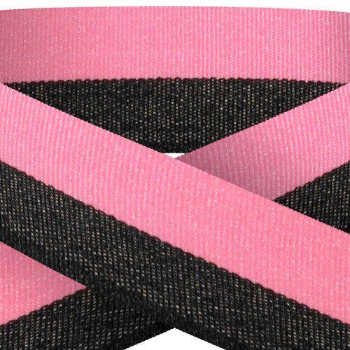 Pink & Black Medal Ribbon at 1stPlace4Trophies