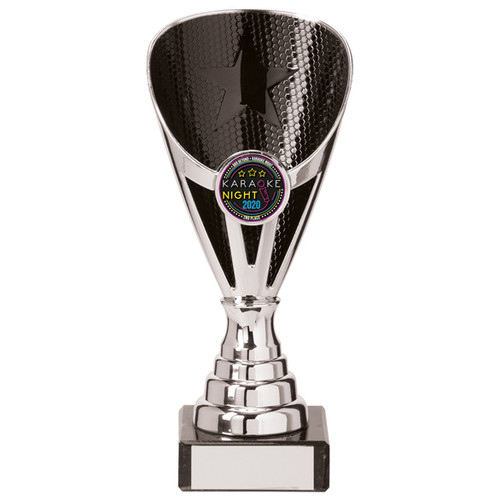 RISING STAR PREMIUM Silver & Black Cup Trophy Series