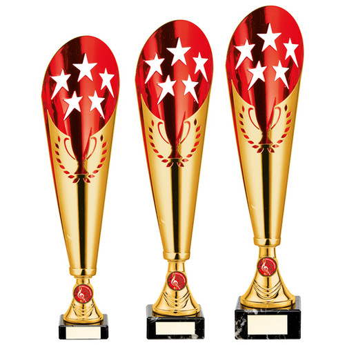 LEGENDARY Gold & Red Laser Cup Trophy Series