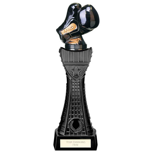 BLACK VIPER TOWER Boxing Glove Boxing Trophy With Free Engraving