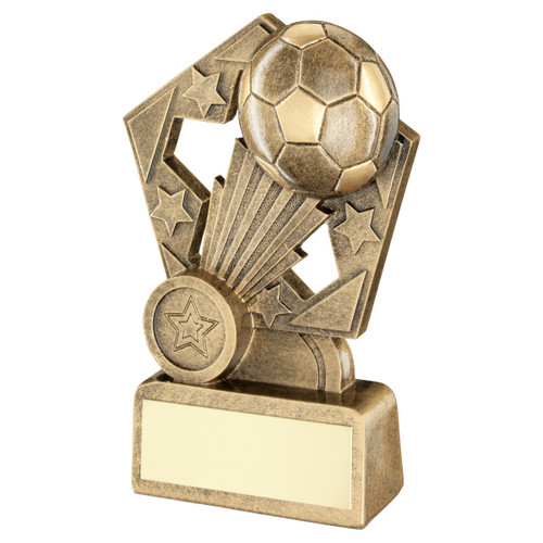 Football gold resin award