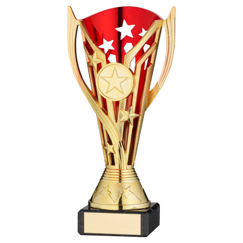 Valentine's Trophy Best Boyfriend / Girlfriend Gold & Red Award