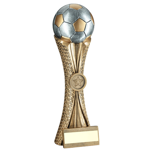 Champions League Football Tri Mesh Column Trophy