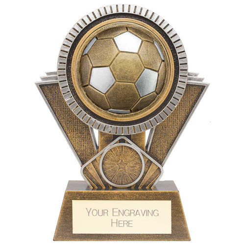 Medium Apex Ikon Football Competition Trophy With Custom Logo