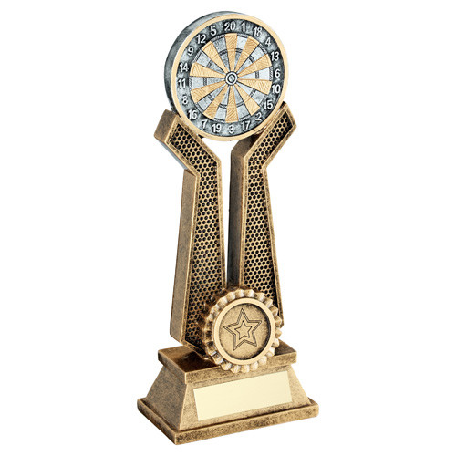 Dartboard on Twin Prongs Award